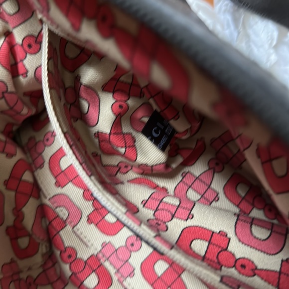 Gucci double handle Authentic leather GG print bag - Picture 7 of 9